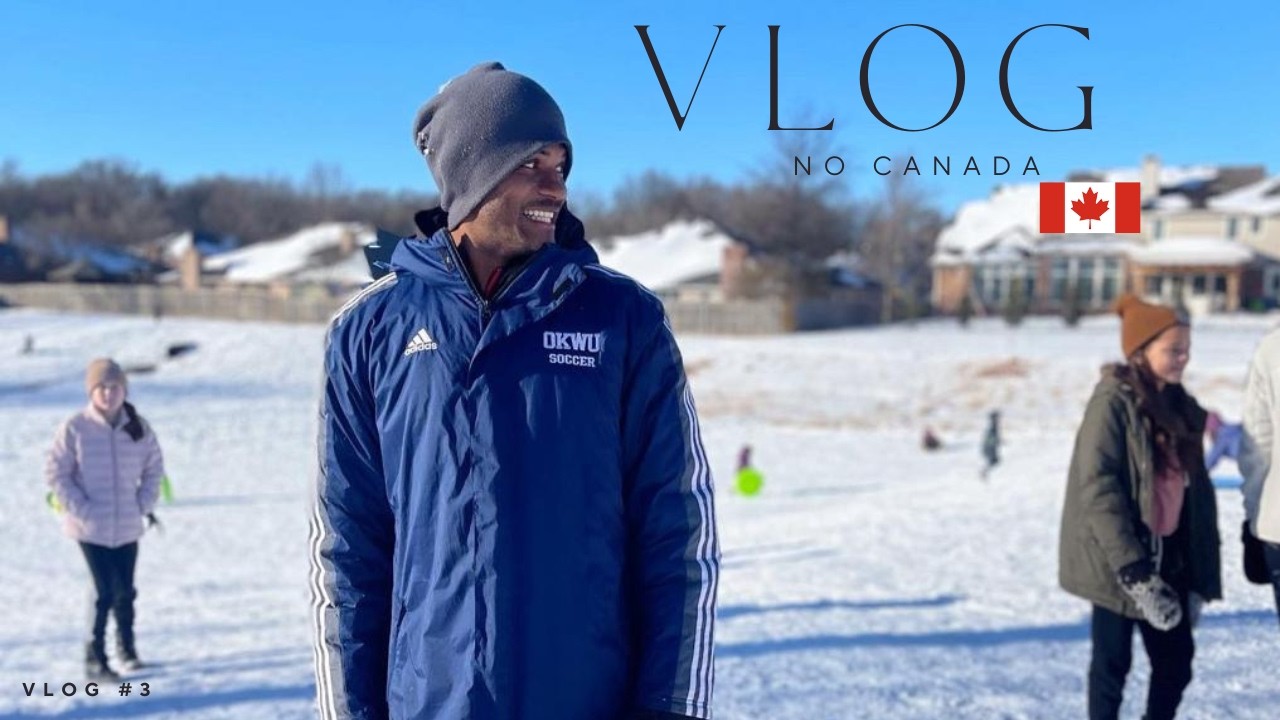 Final de semana brasileiro no Canadá 🇨🇦 | Neve, futebol, mercado e caipirinha...