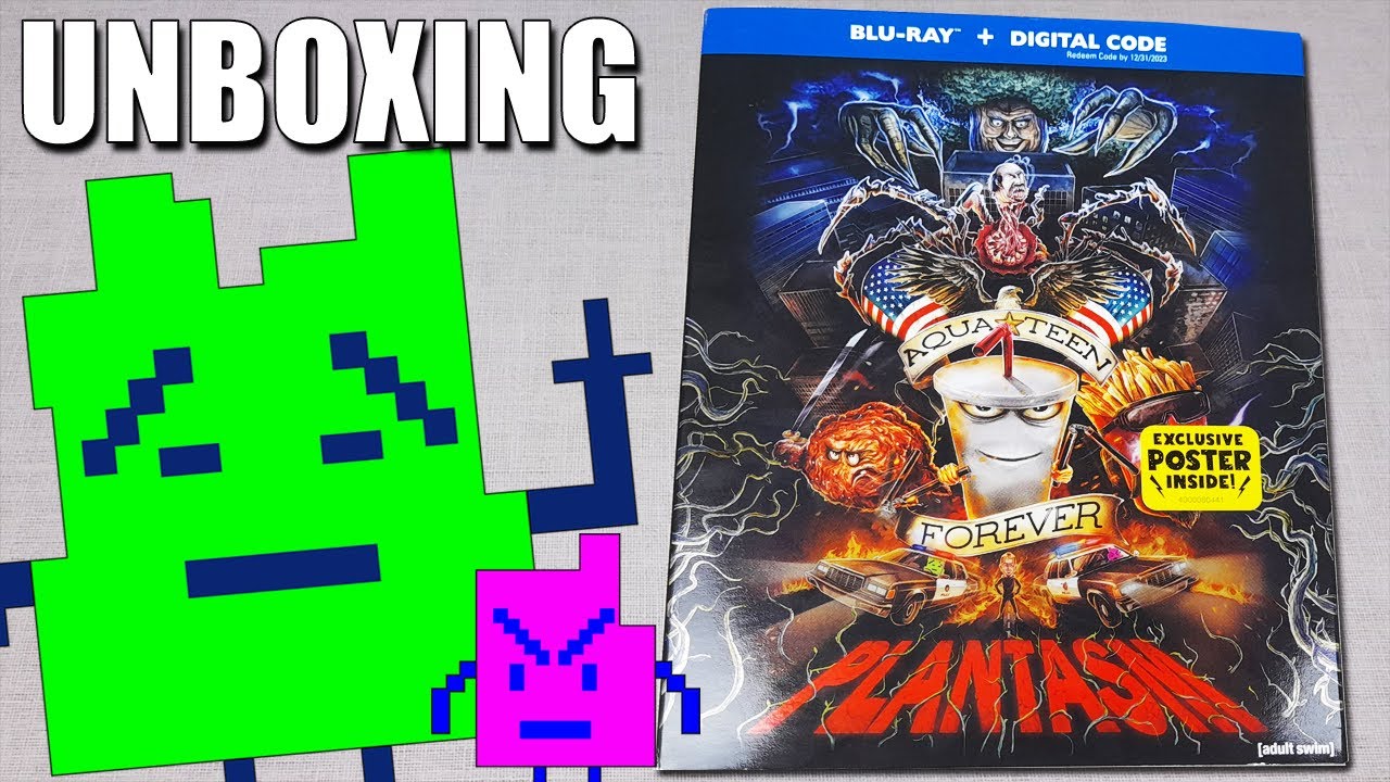 UNBOXING: Aqua Teen Forever Plantasm Blu-Ray Movie Review