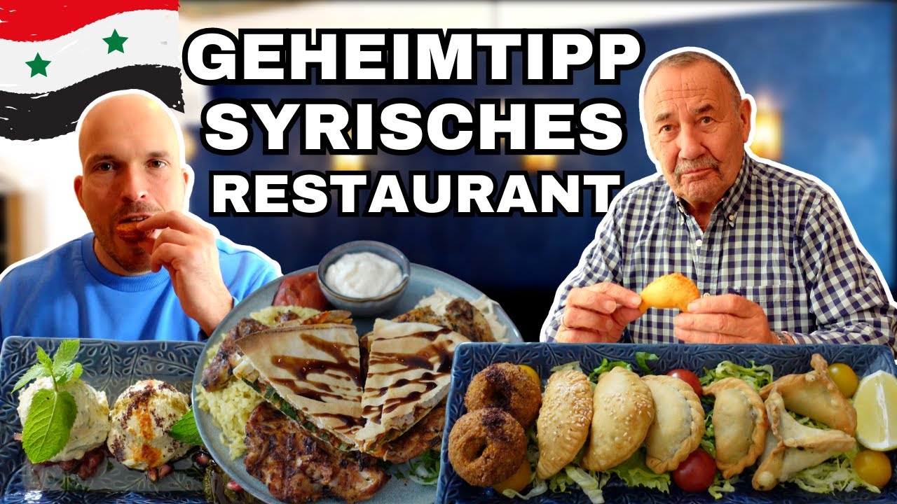 Dieses Syrische Streetfood haut uns um! 🇸🇾🤤 | Gegrilltes Hähnchen auf Syrische Art | Halal Food