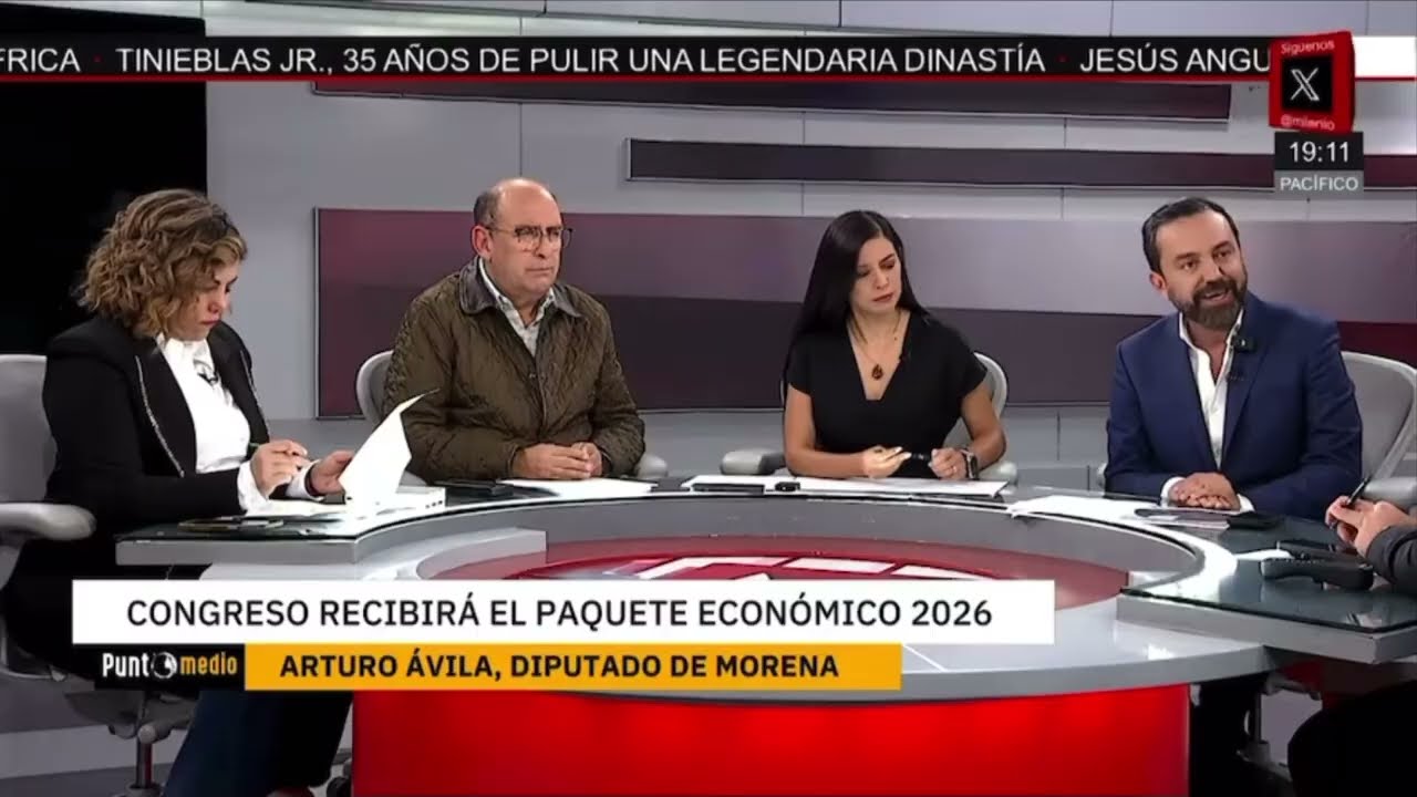 Mesa de Análisis con Pedro Gamboa en Milenio TV