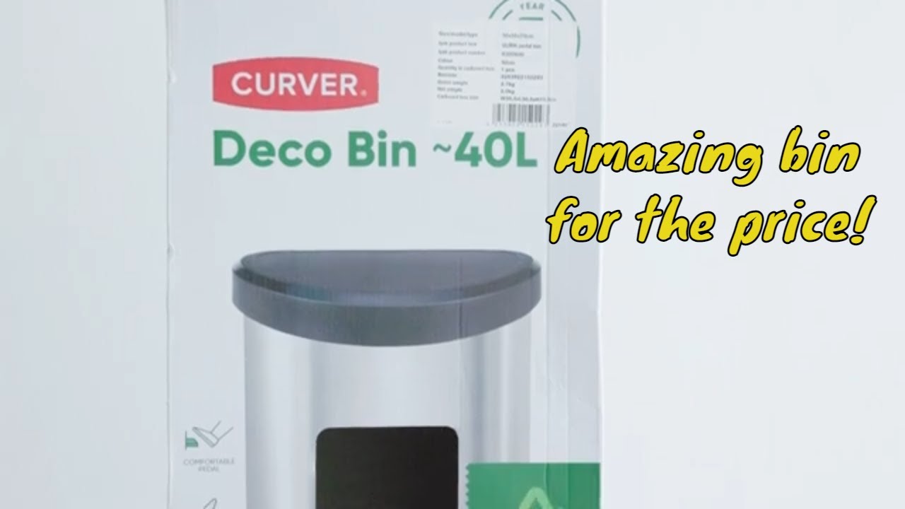 Curver Deco bin review 40L
