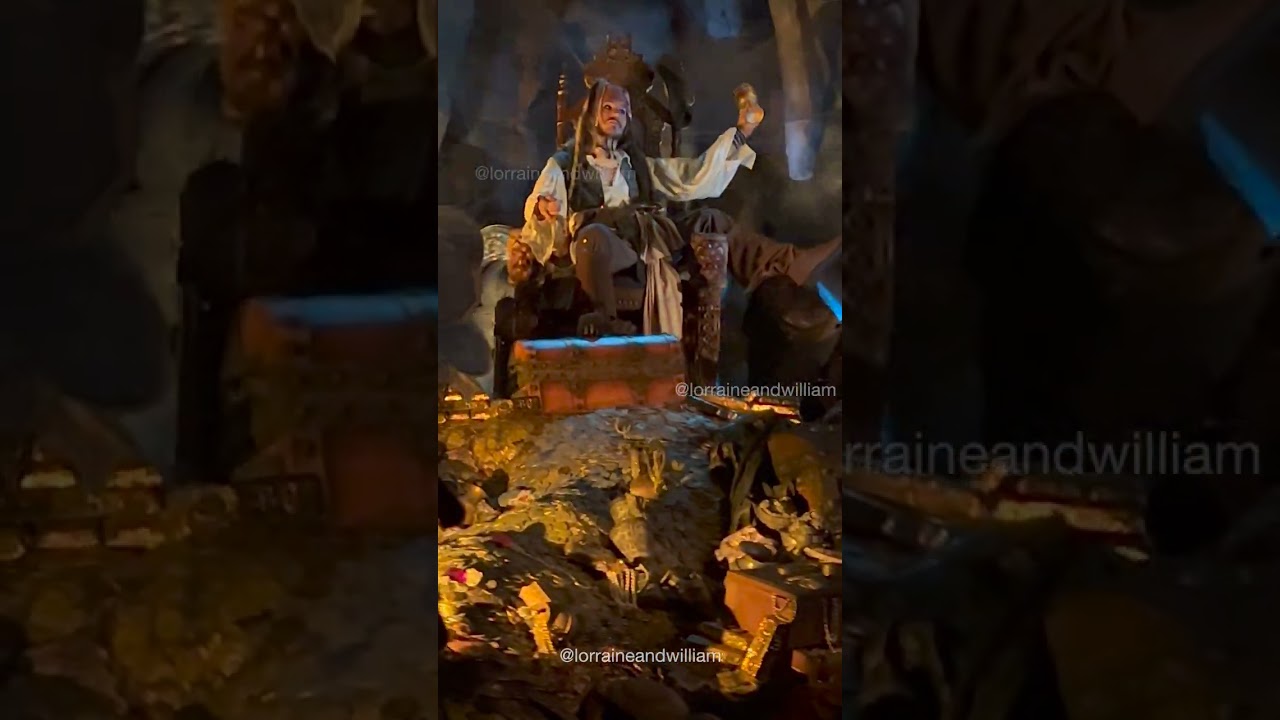 Jack Sparrow the Pirates of the Caribbean Ride at Disneyland Park Paris 