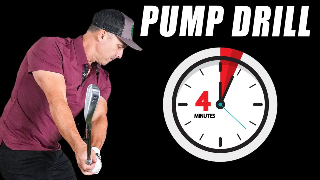 4-минутная тренировка по гольфу, чтобы превзойти 80 ударов в этом году! Pump Drill