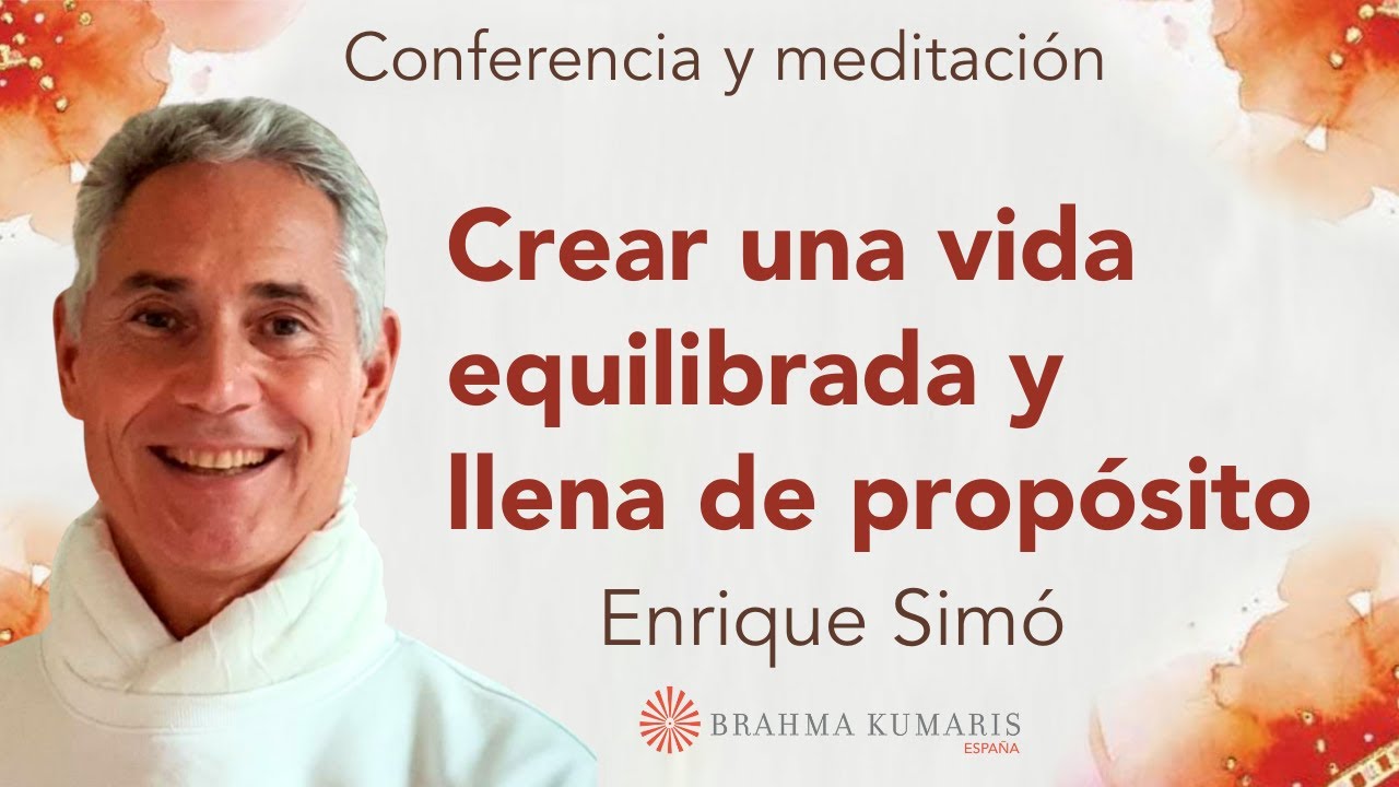 Meditación y conferencia: 