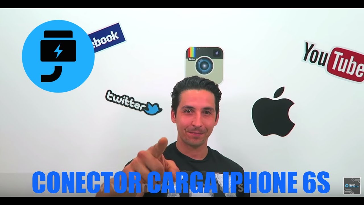 COMO CAMBIAR CONECTOR CARGA IPHONE 6S