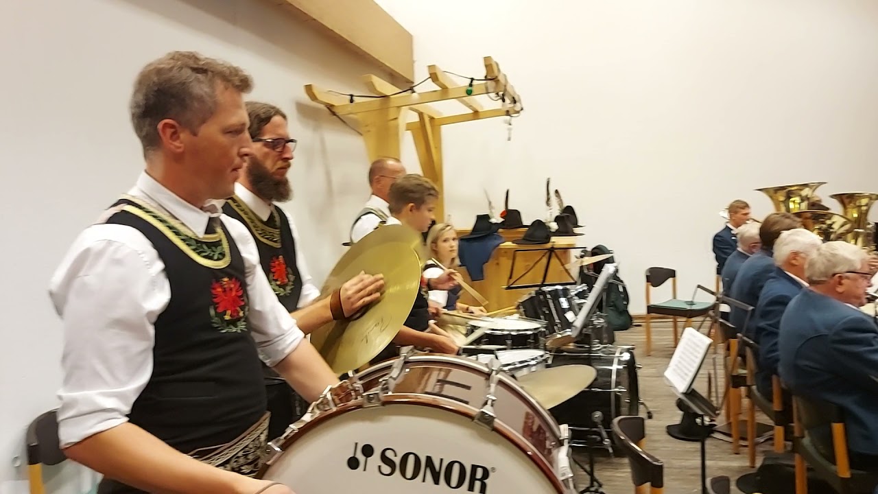 platzkonzert beim Pavillon Tulfes mit der Speckbacher Musikkapelle Tulfes 05.08.2021