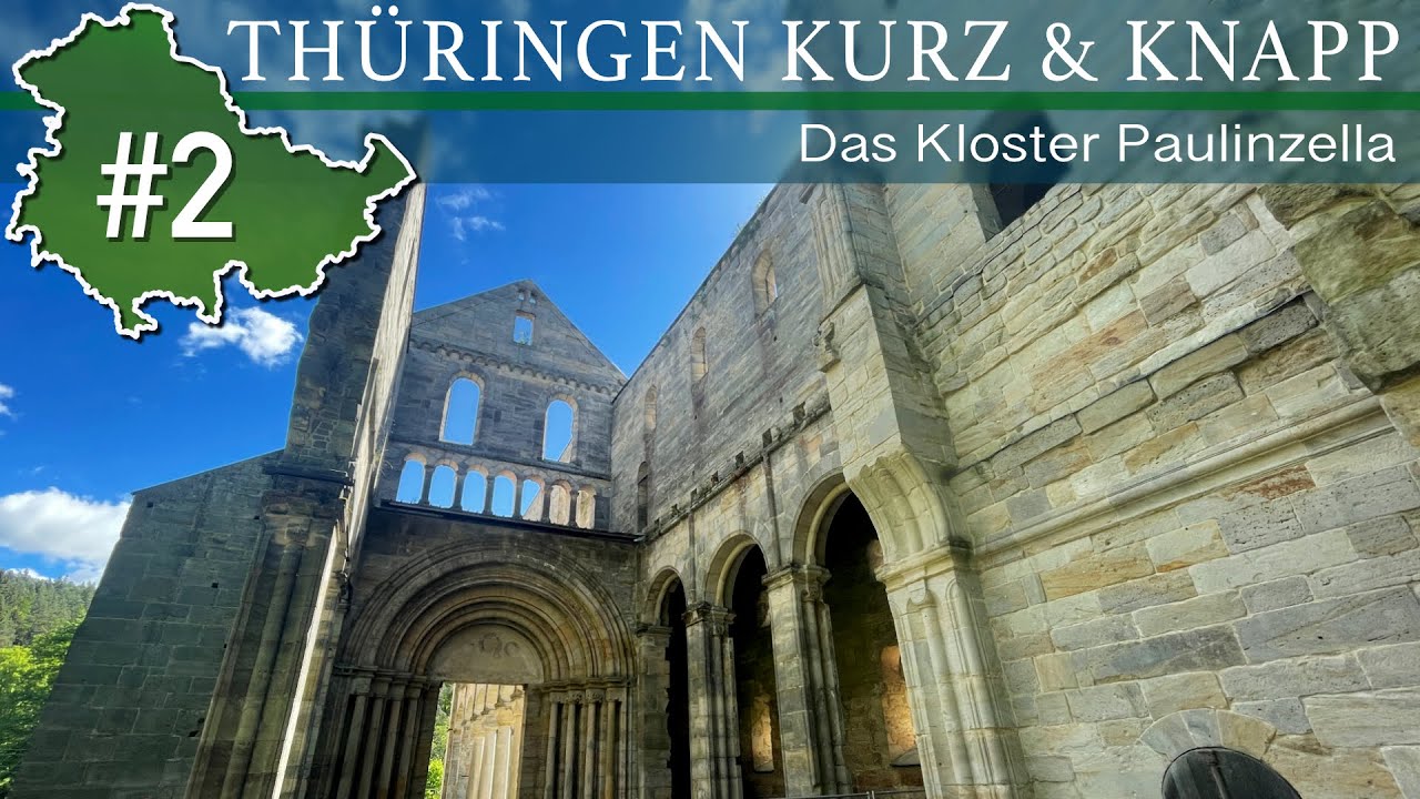 Die Ruinen des Kloster Paulinzella | Th&uuml;ringen Kurz & Knapp - Folge 2 | #th&uuml;ringen