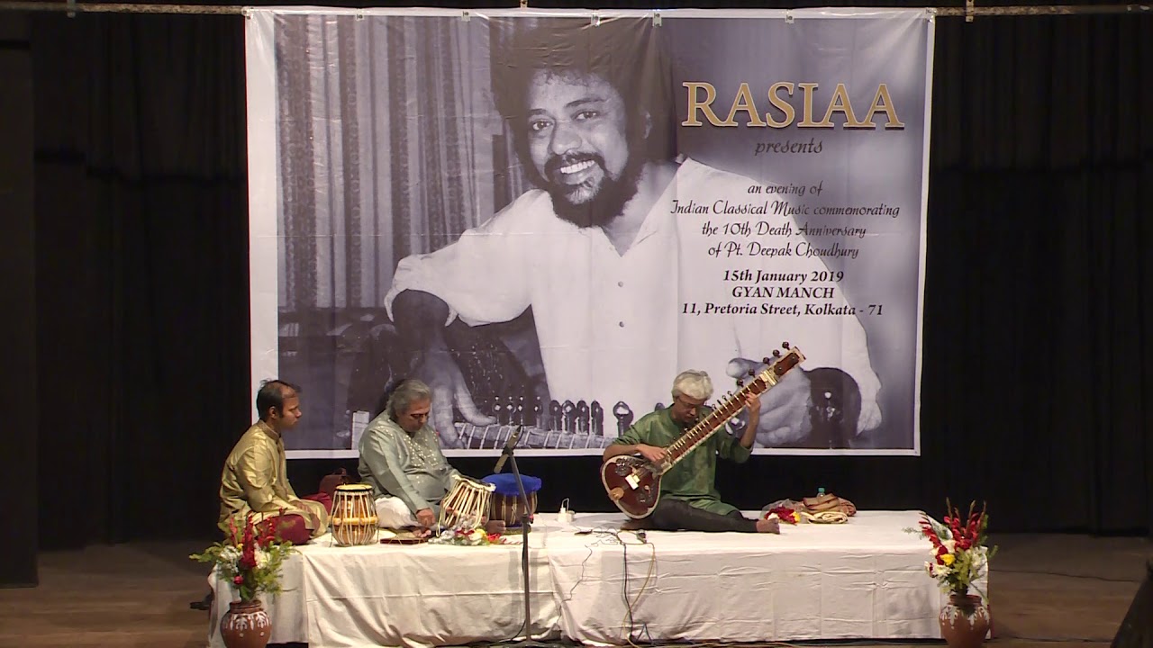 Tirthankar Banerjee sitar Pt. Swapan Choudhuri Tabla Raga: Poorvi and Manj Khamaj