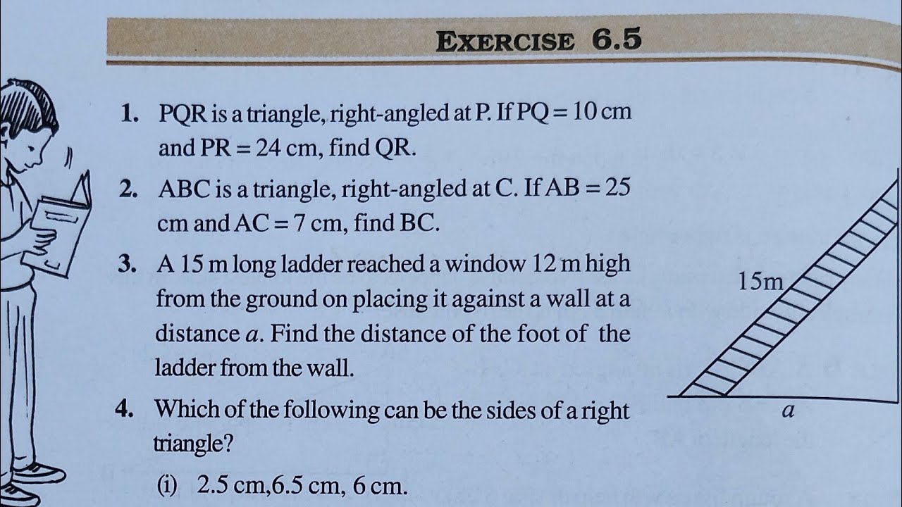 Class 7 Maths Chapter 6 l NCERT EXERCISE-6.5 l Triangle l CBSE Board l Solution l 7th