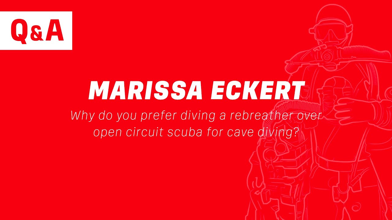 Why is a rebreather perfect for cave diving??