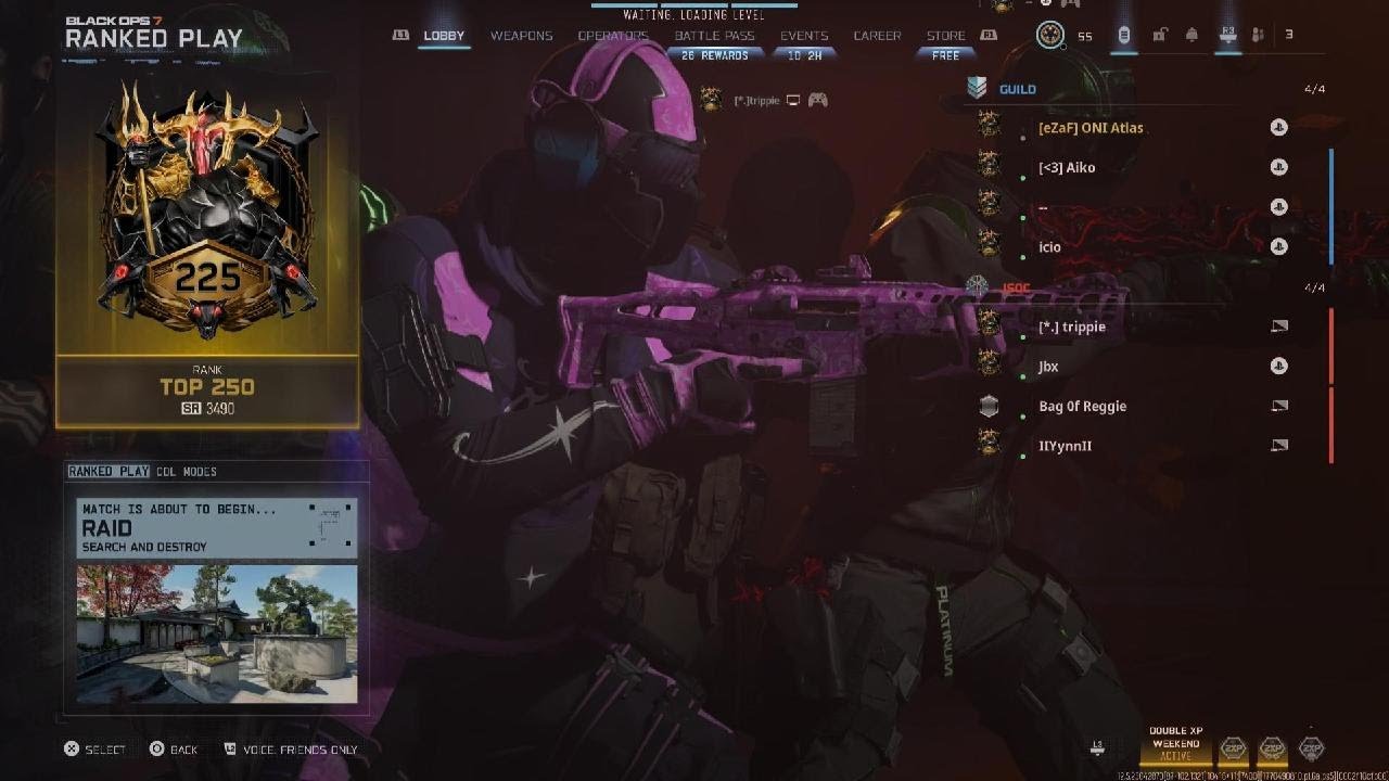 2/8 Raid SnD Ranked