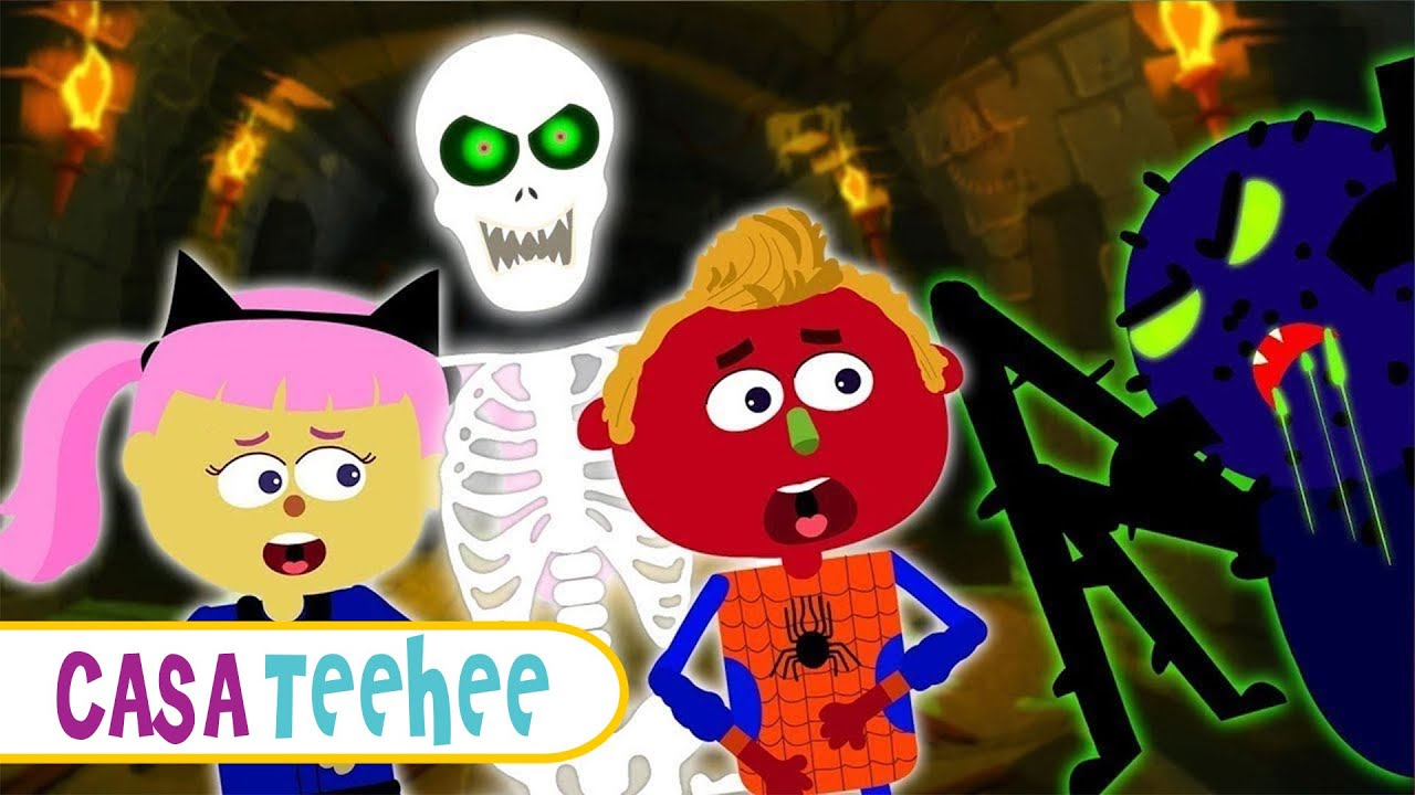 É noite de HALLOWEEN | Desenhos animado | Musica para bebes @casateehee-teeheetownbrasil