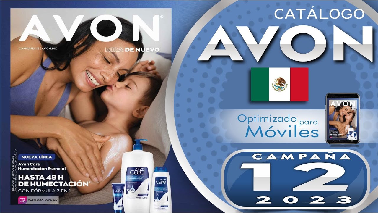CATÁLOGO AVON CAMPAÑA 12 2023 MÉXICO
