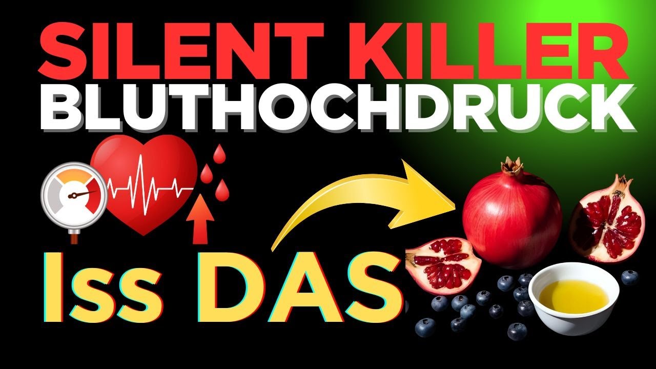 Bluthochdruck natürlich senken:  9 Lebensmittel + 1 Geheimtipp die wirklich wirken