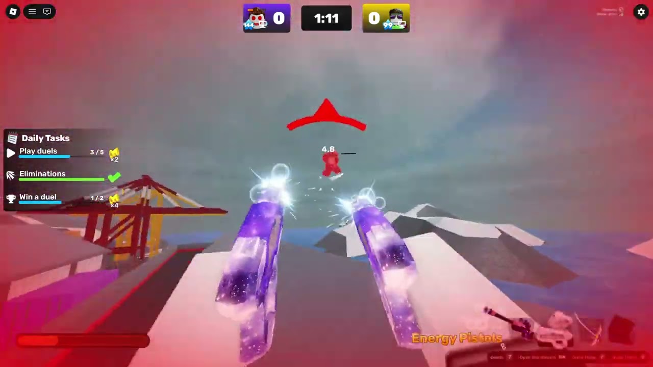 playing diffrent games on roblox!
