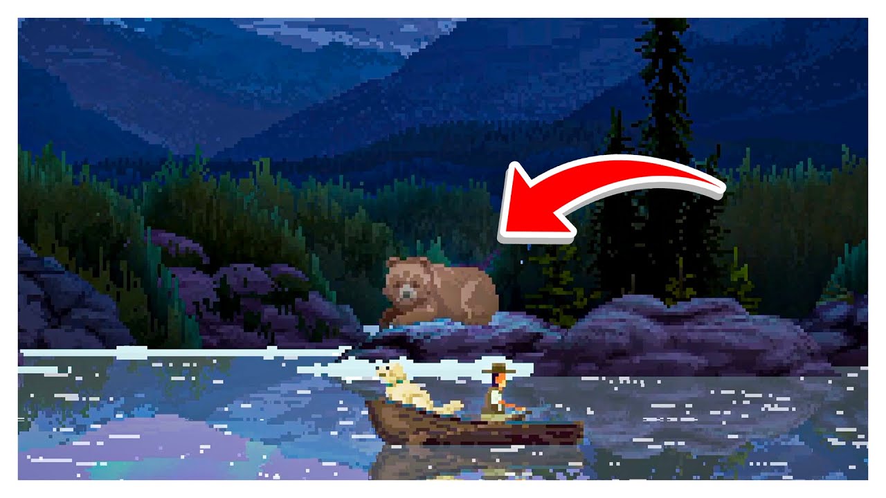 Fishing with a Bear!