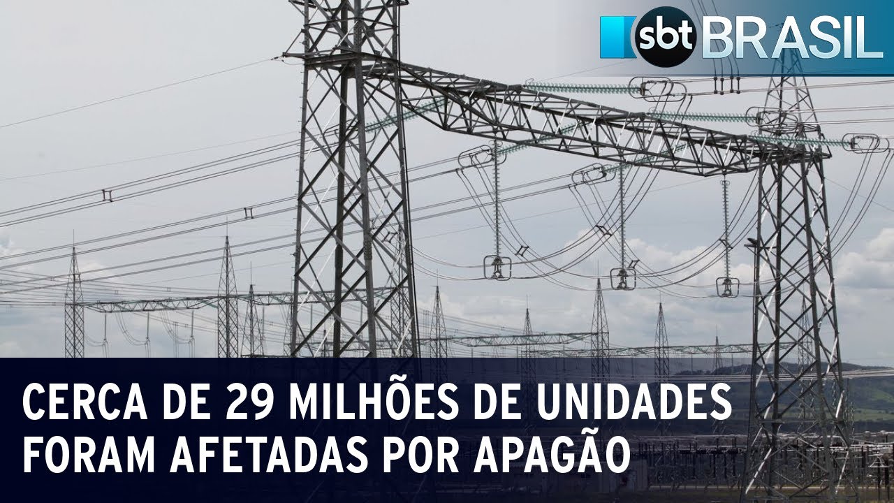 Polícia Federal abre inquérito para investigar causas de apagão | SBT Brasil (16/08/23)