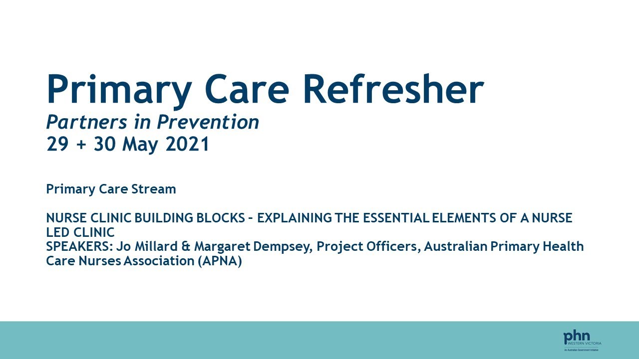 NURSE CLINIC BUILDING BLOCKS &ndash; EXPLAINING THE ESSENTIAL ELEMENTS OF A NURSE LED CLINIC