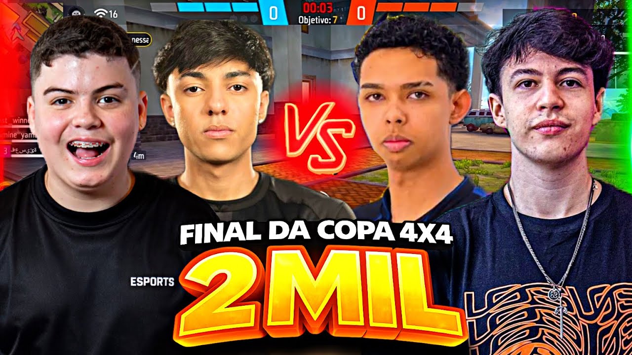 TWO9 E PELEZIN SEGURAM PHZIN E MANOMAX? 😱 FINAL 4X4 VALENDO R$2.000!