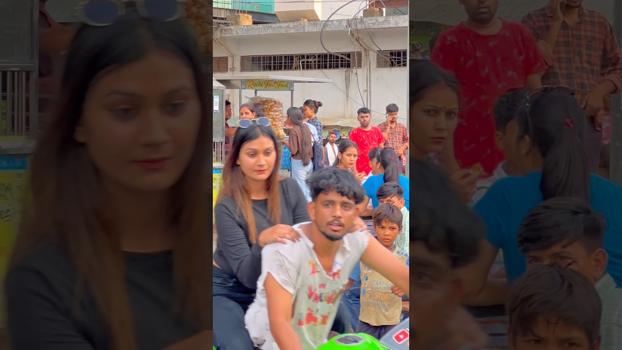 Beggar 😢 Prank on Random Public With Ninja Bike and Hot Girl 😍#beggars  #ninja @Lappusachin295