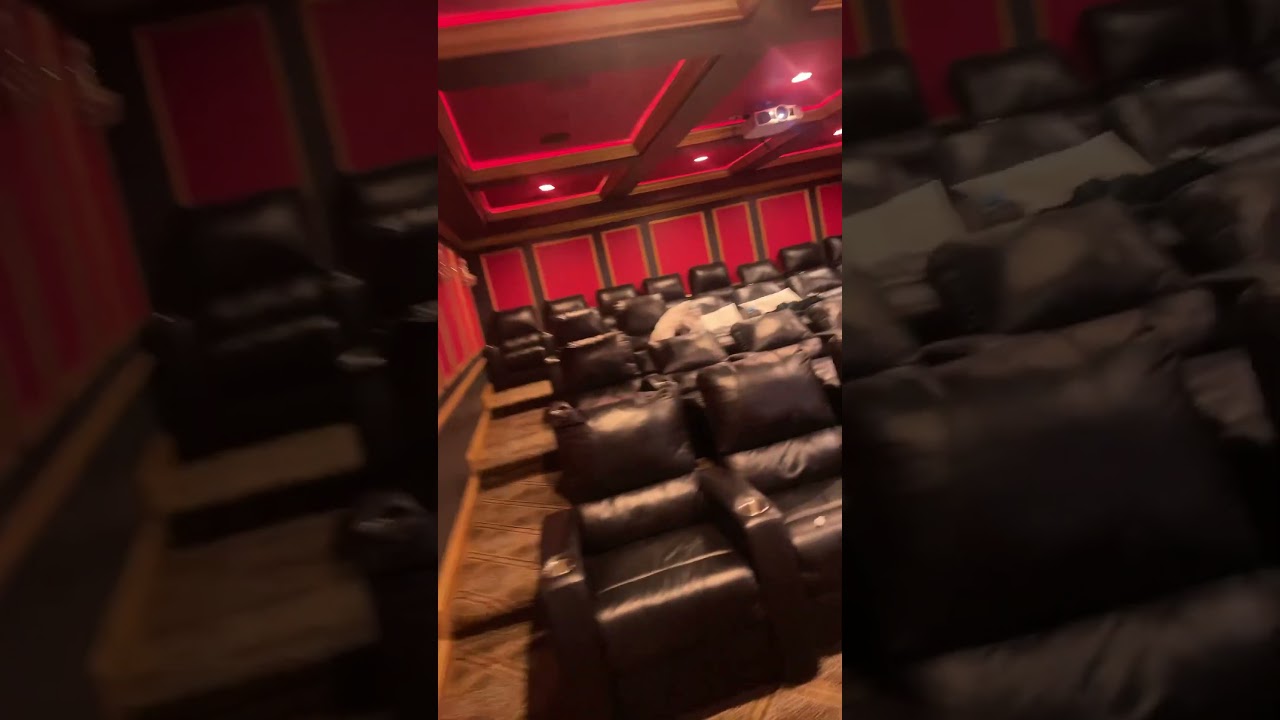 Imagine having a movie theater in your house