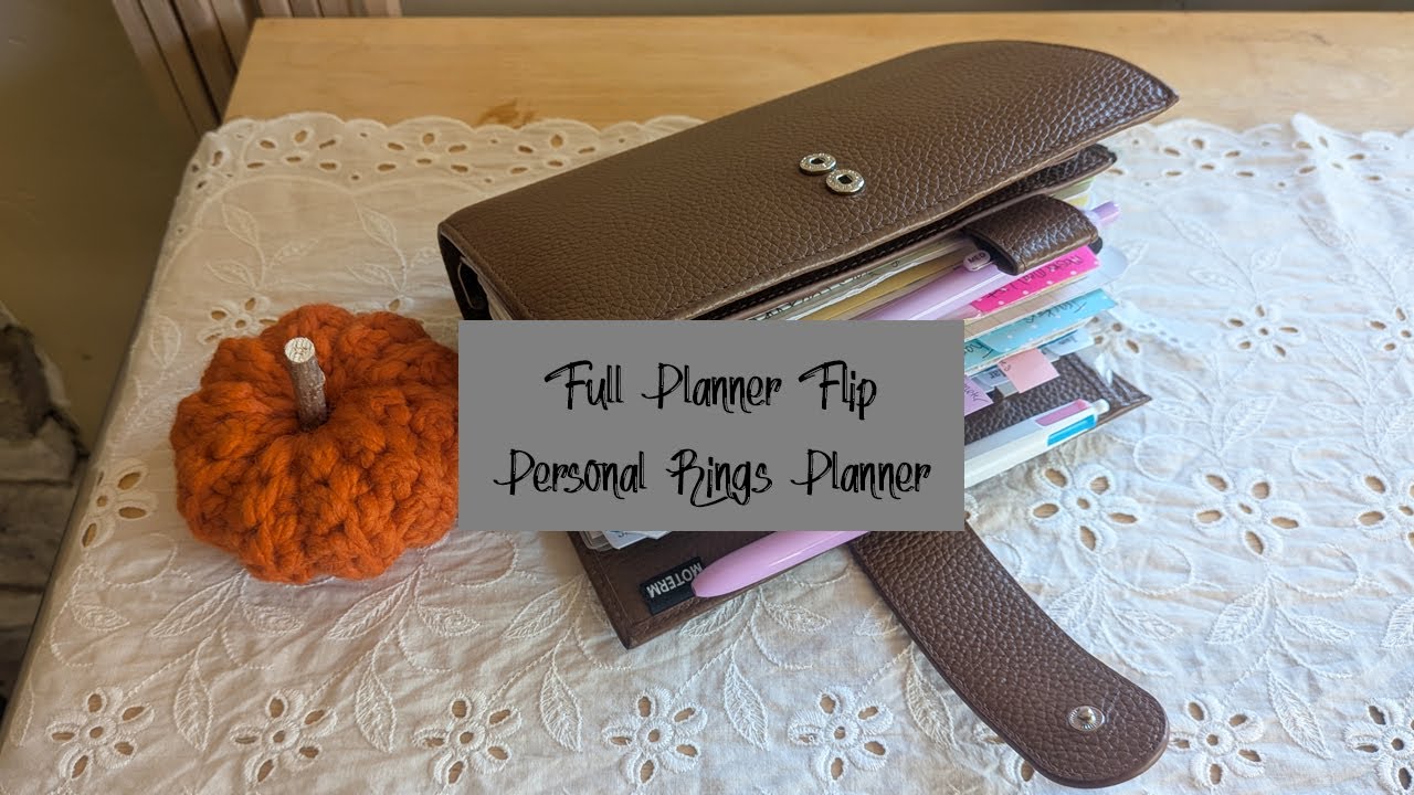 Full Planner Flip - Personal Rings Planner