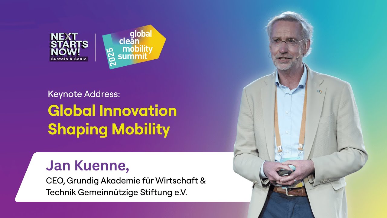 Jan Kuenne on Indian Mobility | Global Clean Mobility Summit 2025 | Micelio