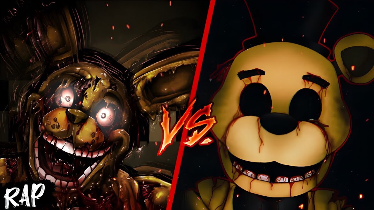 SPRINGTRAP vs GOLDEN FREDDY | TERROR RAP BATTLE | Anonimo x Jack  x Dyxxon [Especial 1500] PARTE 1.