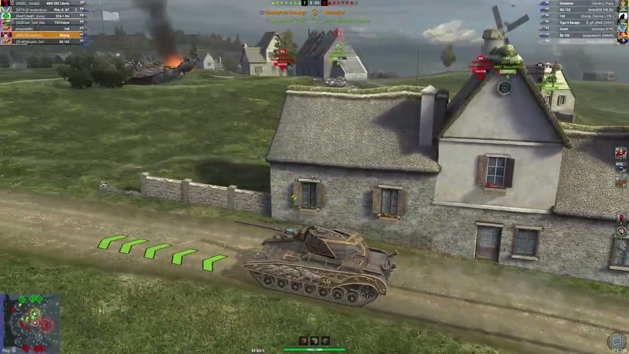 Helsing | 2K Damage | World of Tanks Blitz (No Damage Taken)