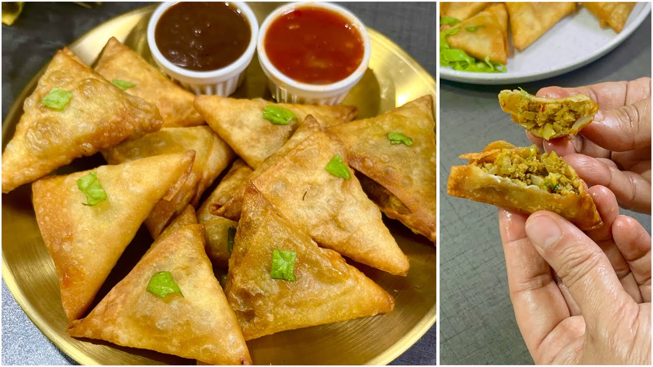  Ramzan Special Keemay Wala Samosa Recipe | How To Make Beef Keema Samosa | Sauce Iftar Recipe 
