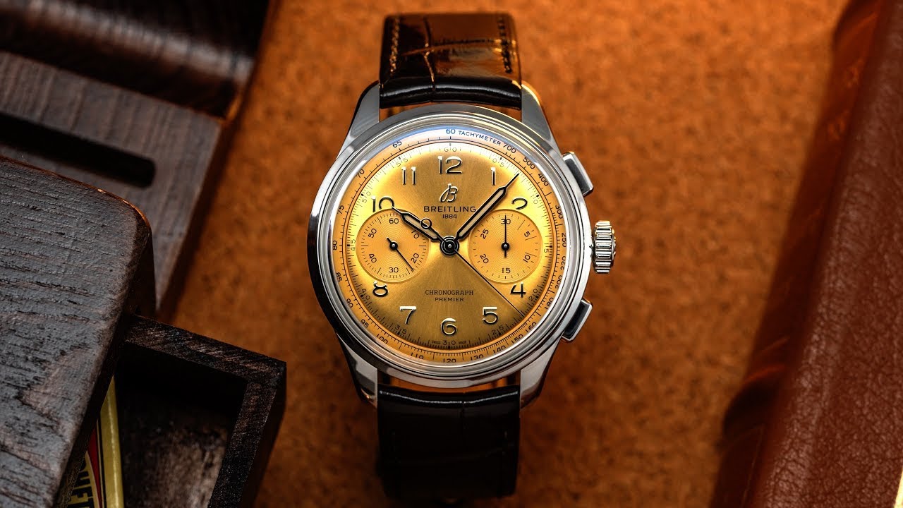 An Extremely Wearable Chronograph With A Dial Worth Celebrating - Breitling Premier B09 Champagne