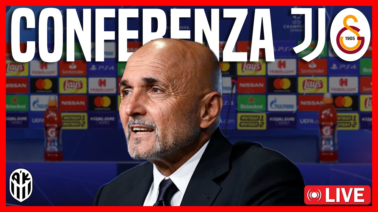 [🔴 LIVE] CONFERENZA SPALLETTI pre JUVENTUS - Galatasaray