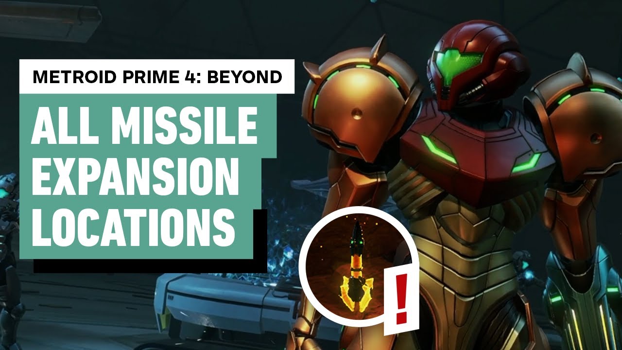 Metroid Prime 4 - Beyond - All Missile Expansion Locations