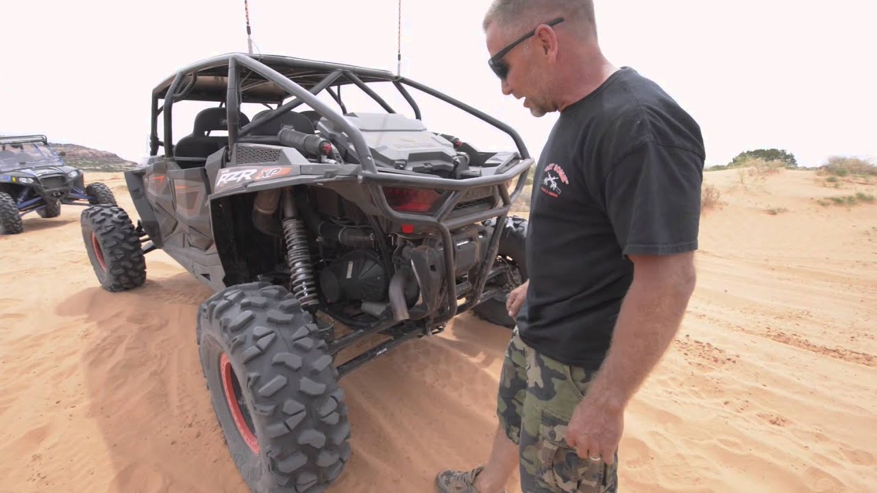 Terry Dick's dune jumping 2014 RZR XP4 1000