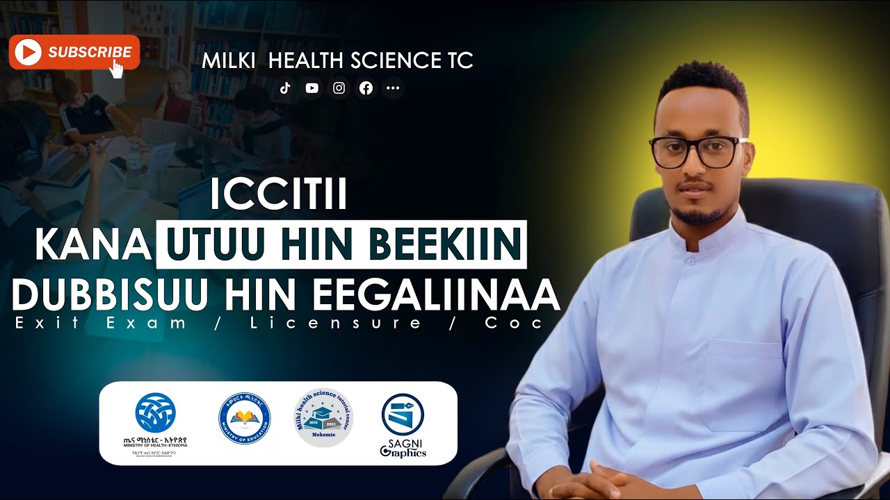 ICCITII 'Exit Exam/Licensure exam/COC ittiin darban