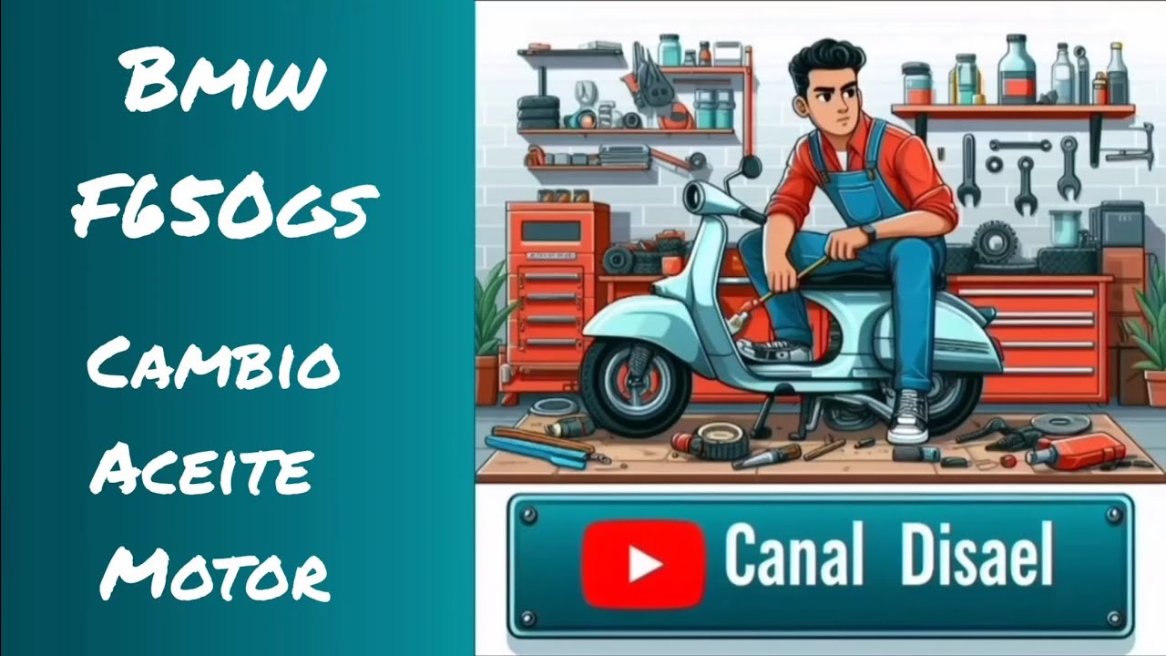 Cambio aceite motor BMW 650 GS