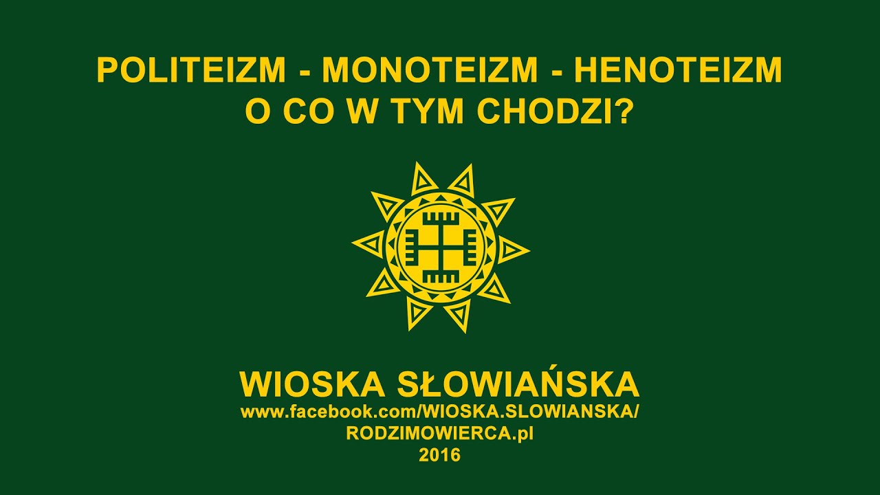 Politeizm, monoteizm, henoteizm. O co w tym chodzi?