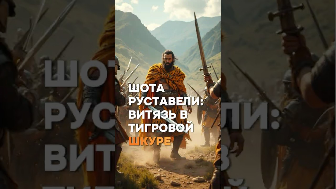 Шота Руставели и его бессмертная поэма &laquo;Витязь в тигровой шкуре&raquo;: главный символ Грузии