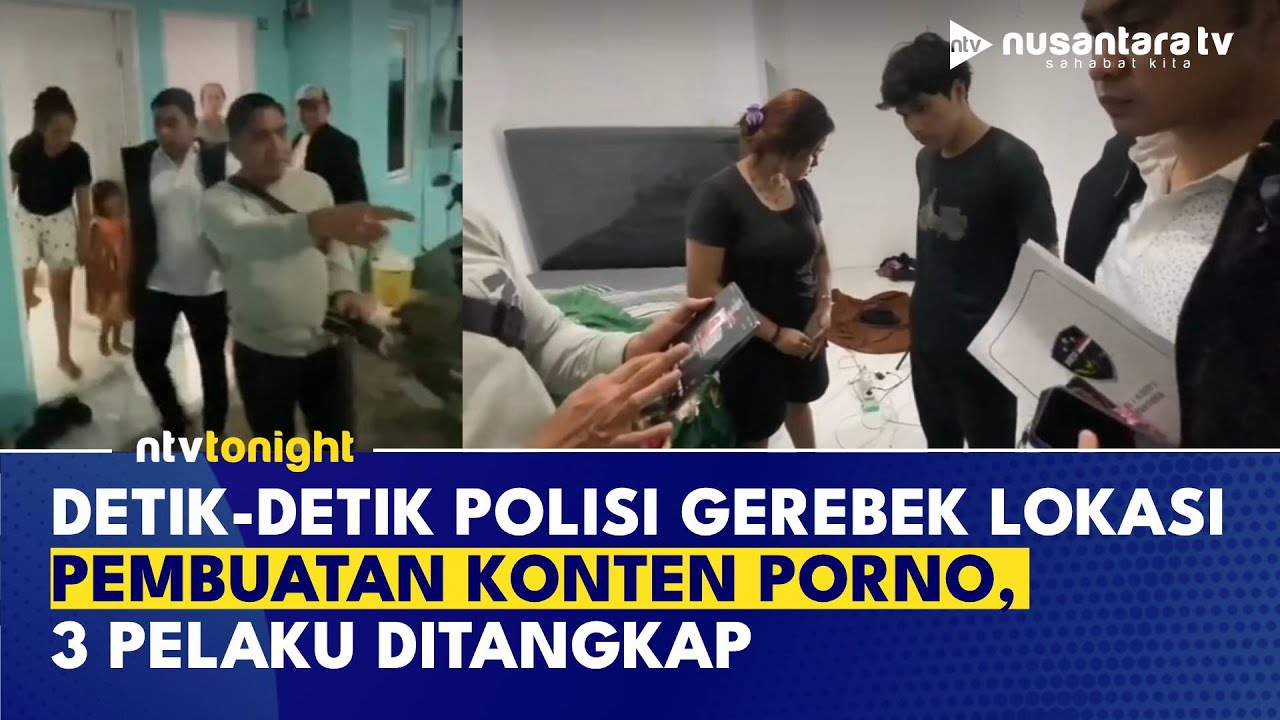 Polisi Tangkap Pelaku Konten Pornografi, Terancam 15 Tahun Penjara | NTV TONIGHT