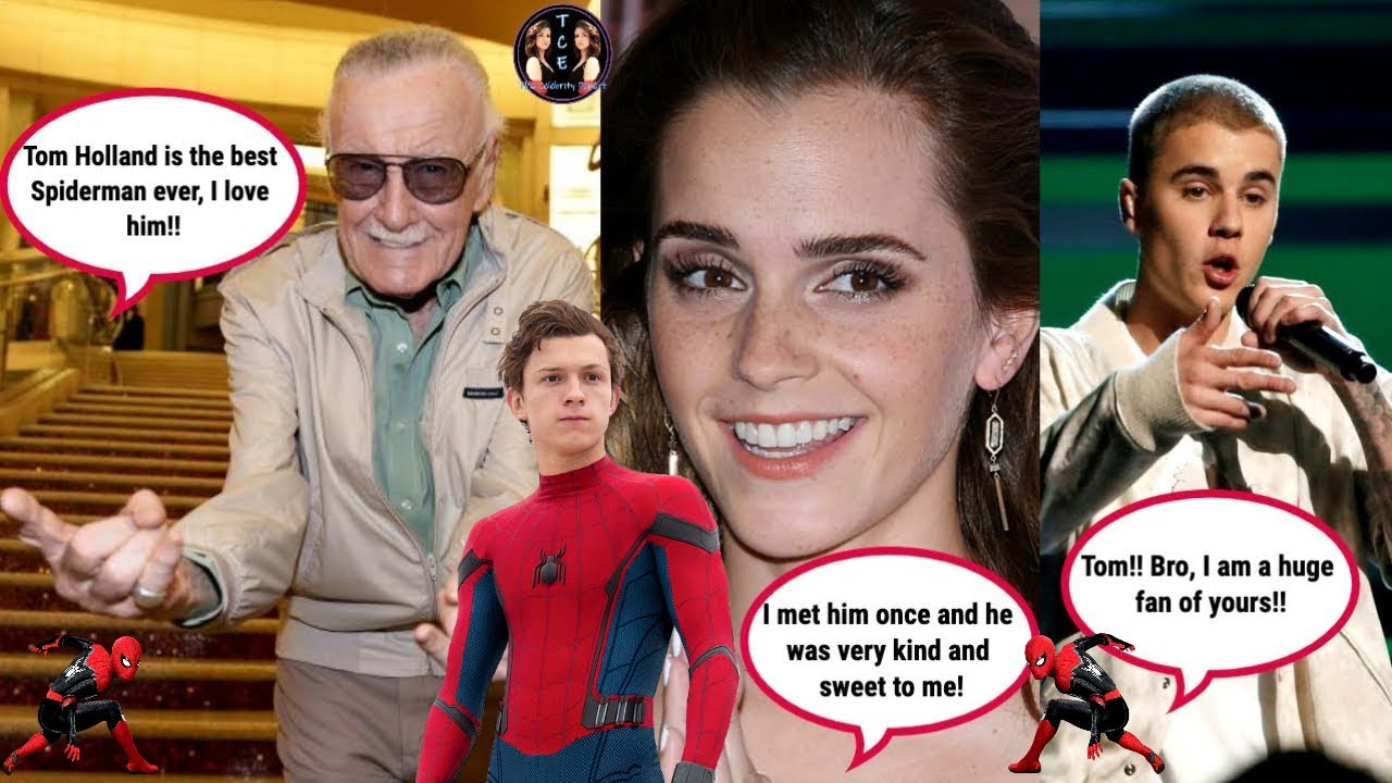 CELEBRITIES TALKING ABOUT TOM HOLLAND | WHY EVERYONE LOVES TOM HOLLAND | CELEBRITIES WHO LOVE HIM |