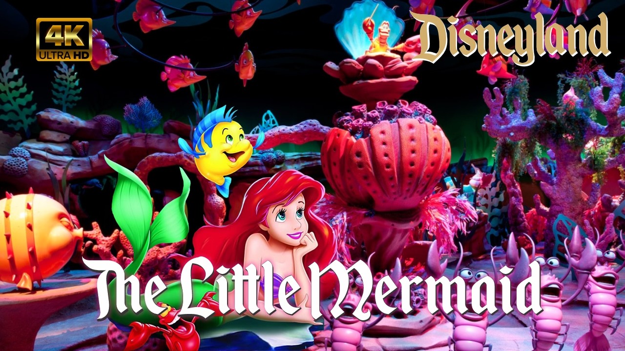 ¿el mejor RIDE para descansar? The Little Mermaid en 4K
