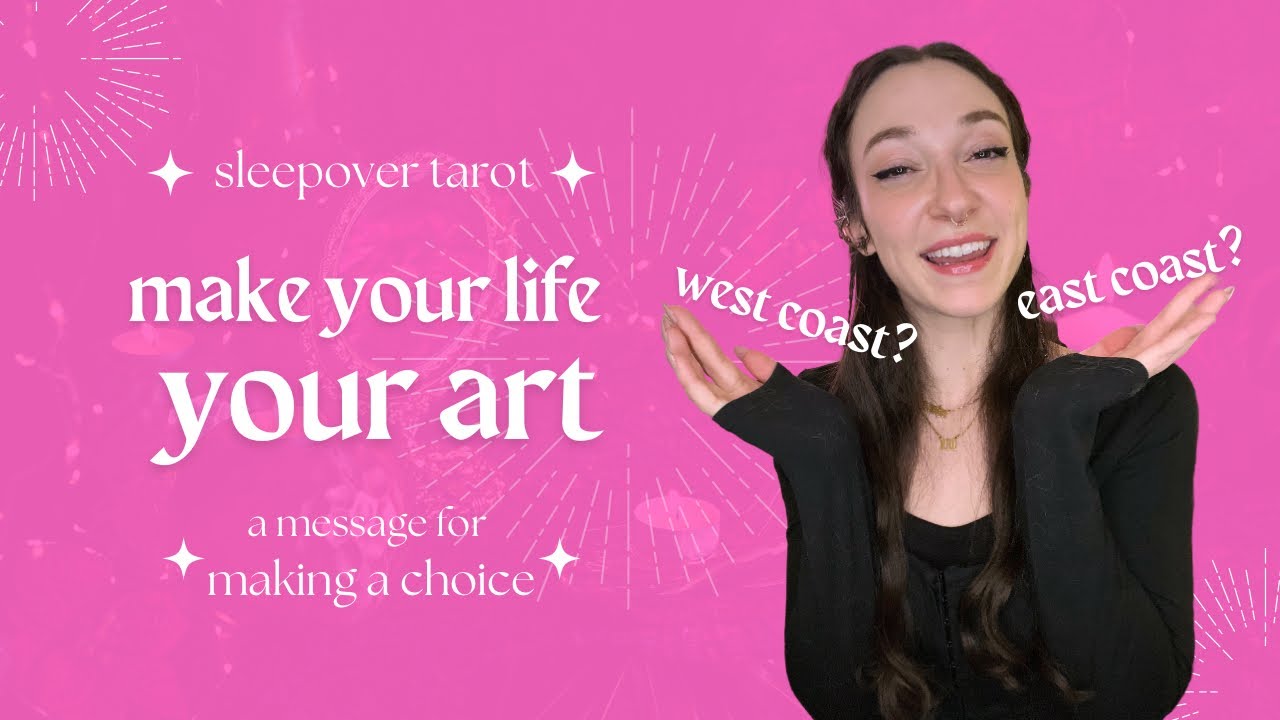 where should u move? (no wrong choices here!) sleepover style tarot reading for one at a crossroads