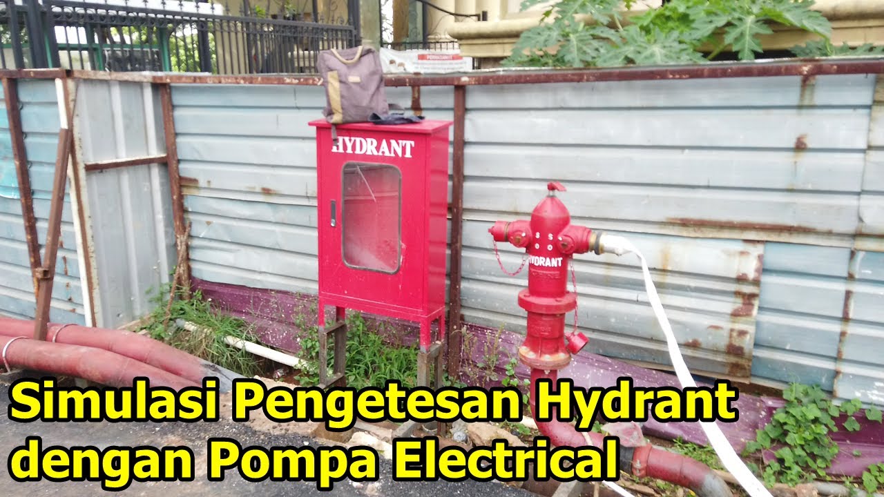 Simulasi Pengetesan Hydrant