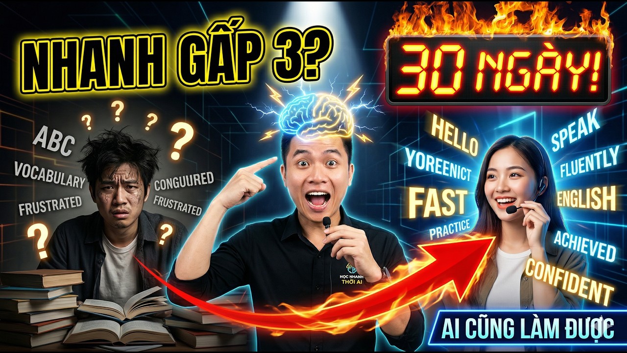 5 Bước Học Ngoại Ngữ Nhanh Gấp 3 Lần Trong 30 Ngày.