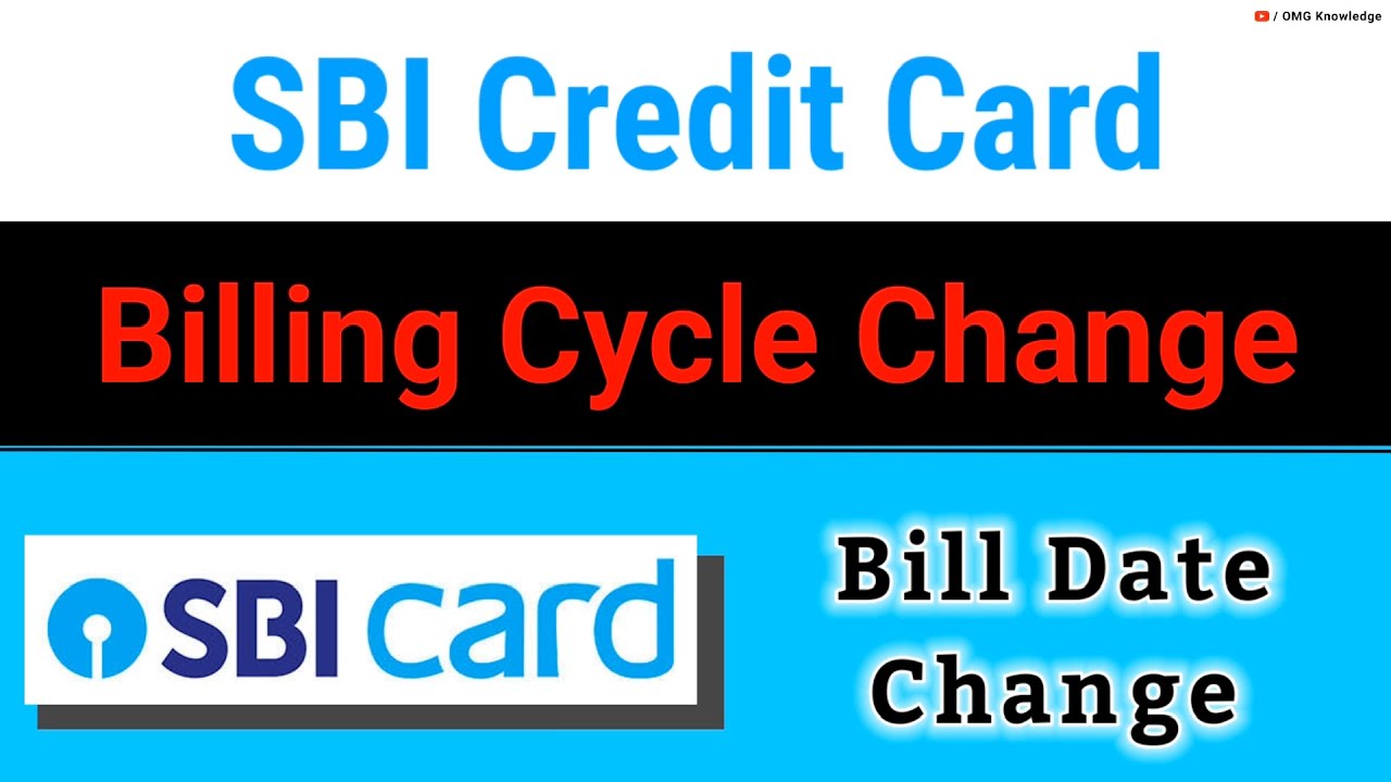 How to Change Billing Cycle of SBI Credit Card | Sbi credit card billing date change