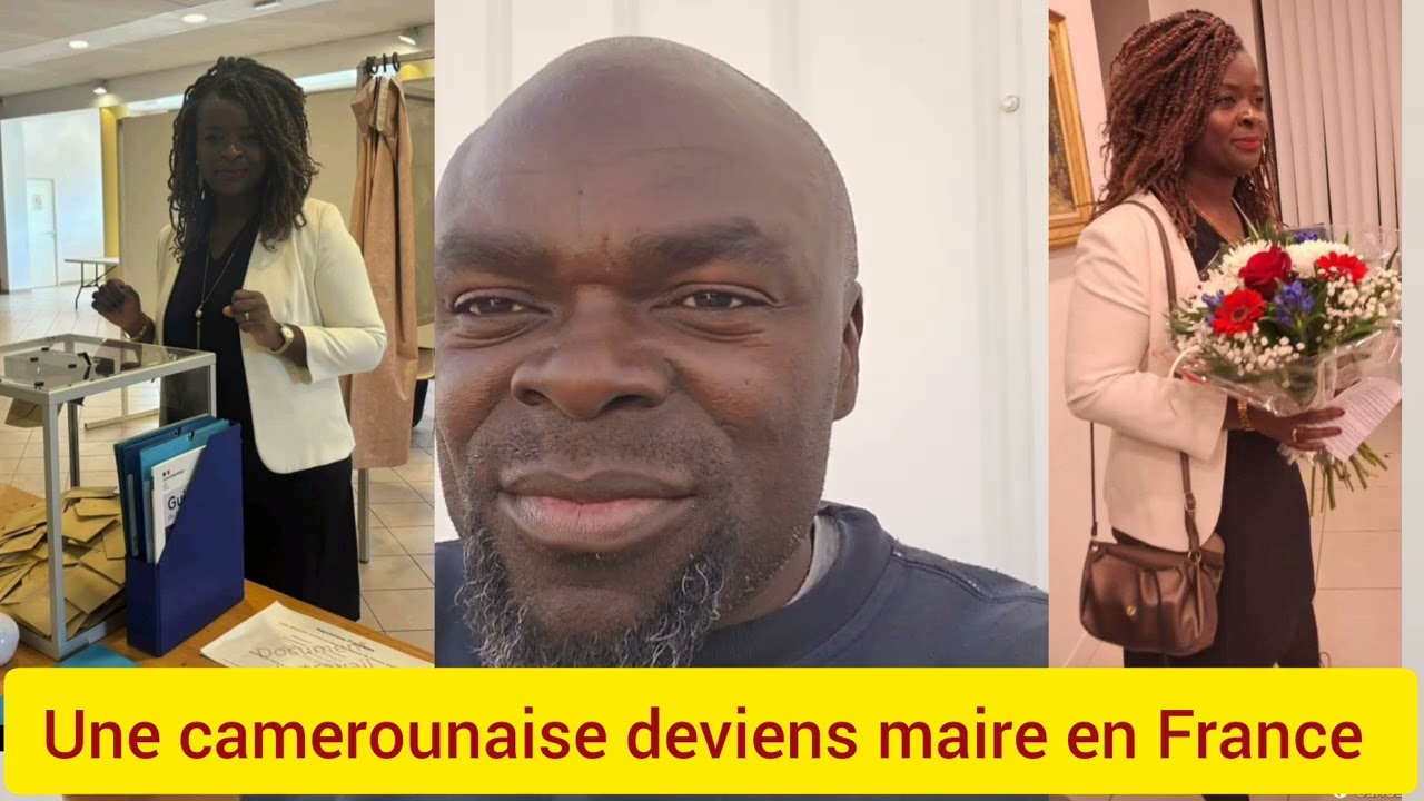 Diaspora positive  une camerounaise deviens maire en France je vous racontes 