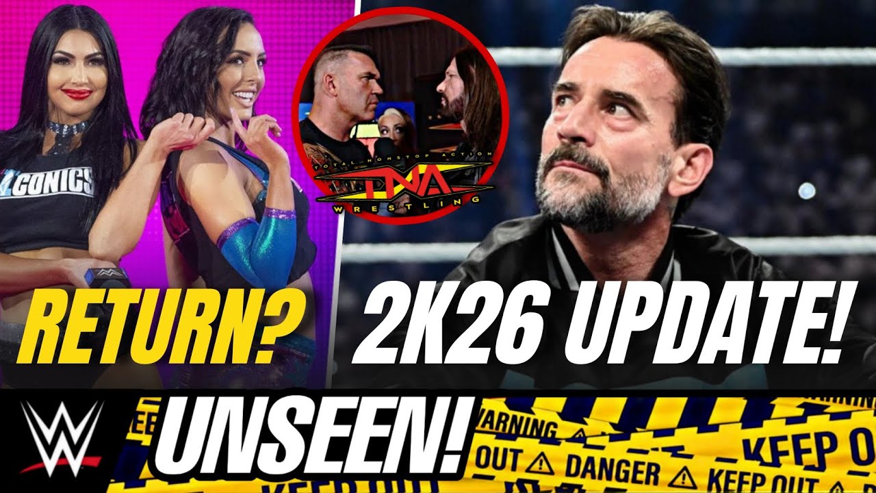 AJ STYLES TNA MATCH INCOMING?! CM Punk Featured in 2K26! WWE News