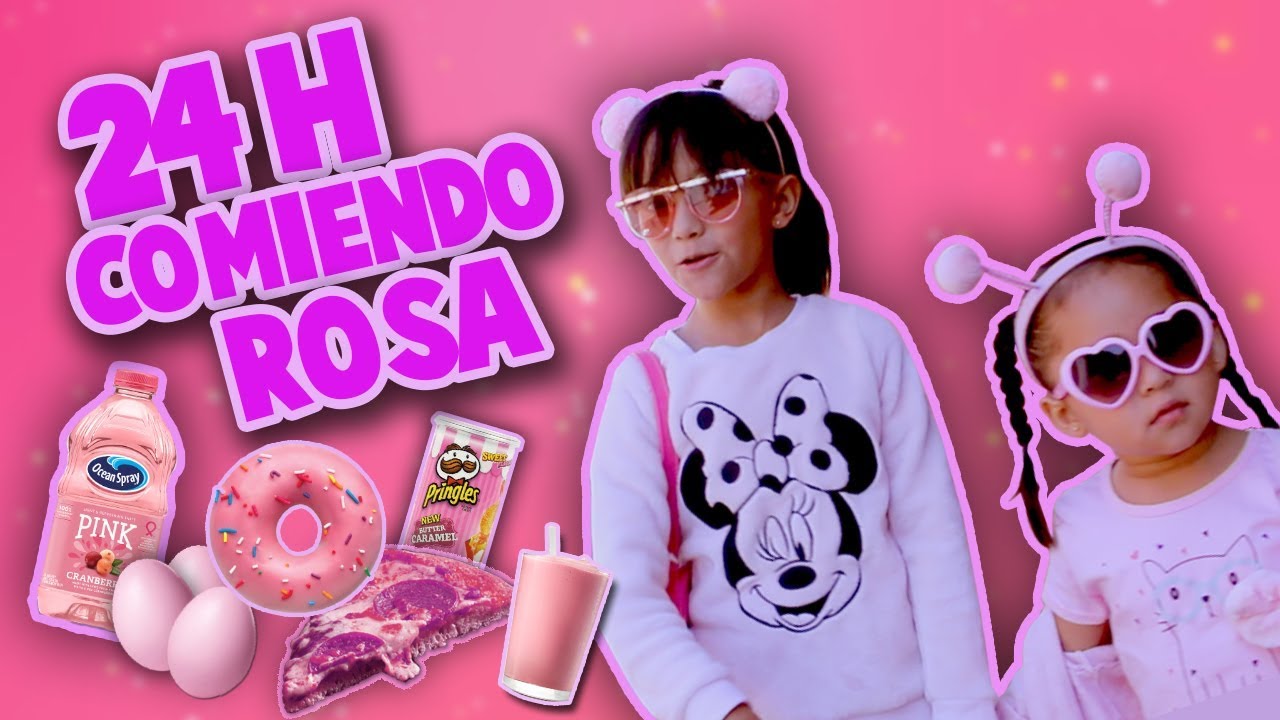 24 Horas comiendo rosa