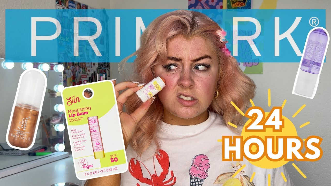 Я пользовалась ТОЛЬКО ЛЕТНИМИ ПРОДУКТАМИ PRIMARK в течение 24 ЧАСОВ?! Они действительно работают…