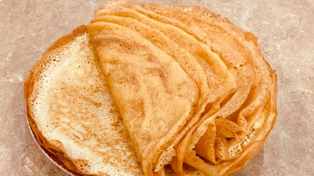 Невероятные Блинчики БЕЗ МУКИ   Самые Тоненькие, Нежные и Вкусные !!!